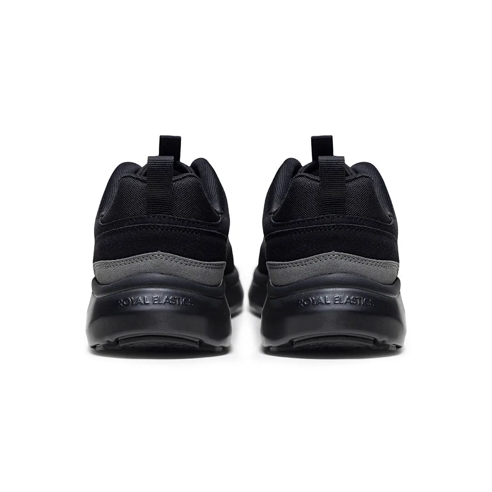 Women's Riviera Black Gray Casual Sneakers 97843-998