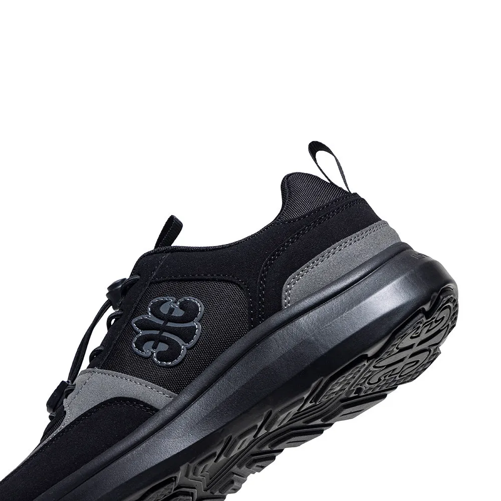 Women's Riviera Black Gray Casual Sneakers 97843-998