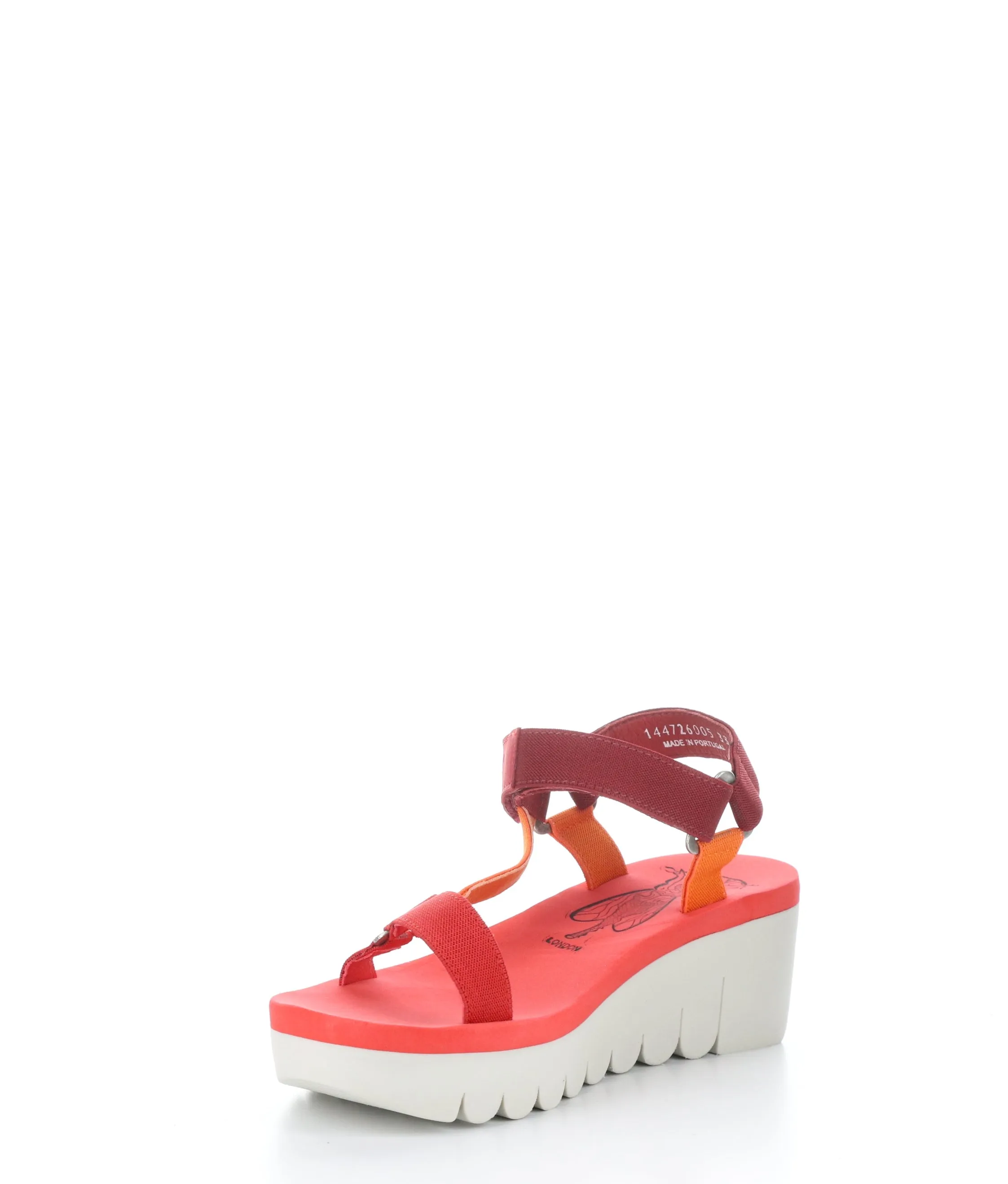 YEFA726FLY MULTI/RED Round Toe Shoes