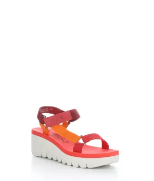 YEFA726FLY MULTI/RED Round Toe Shoes