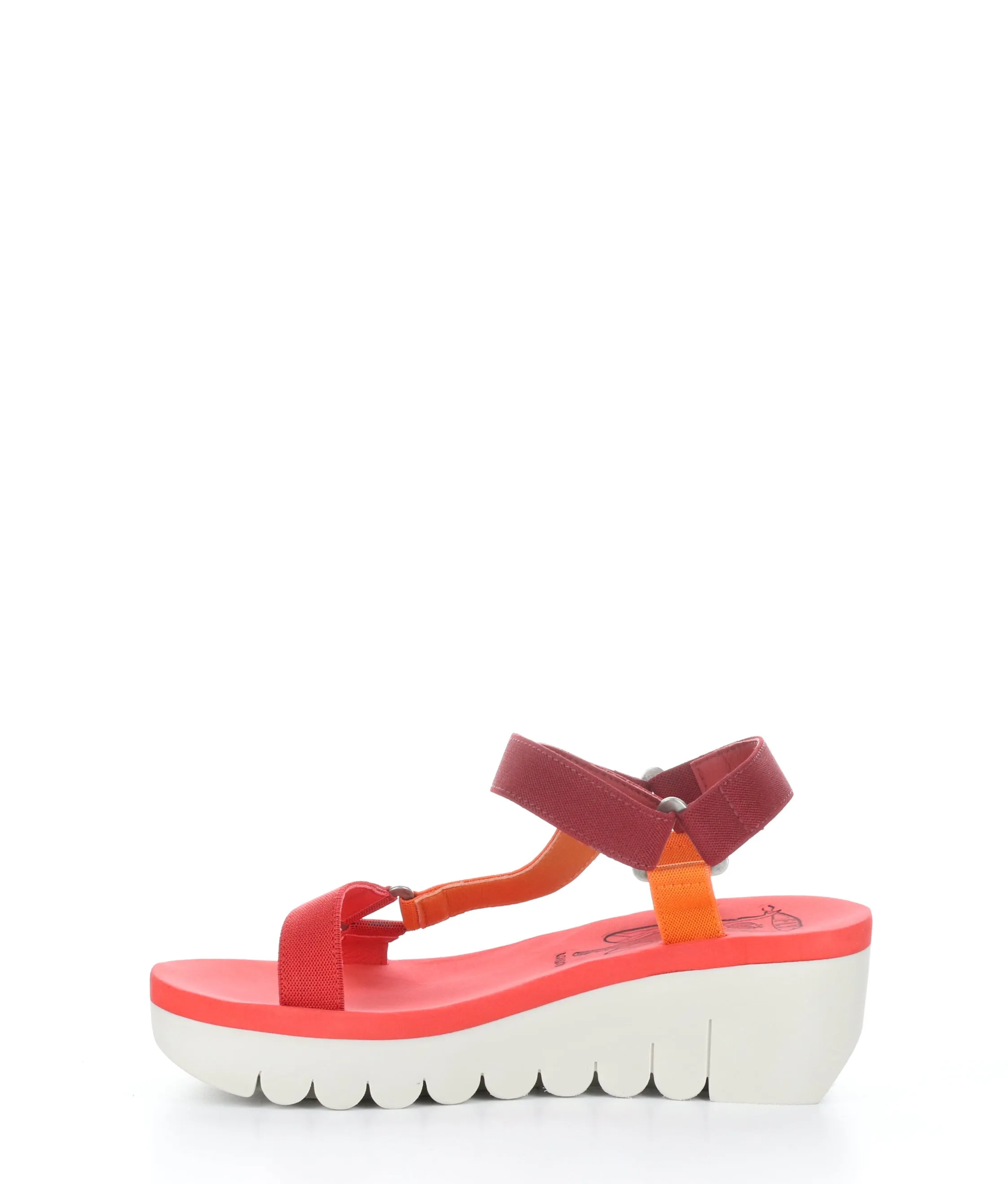 YEFA726FLY MULTI/RED Round Toe Shoes