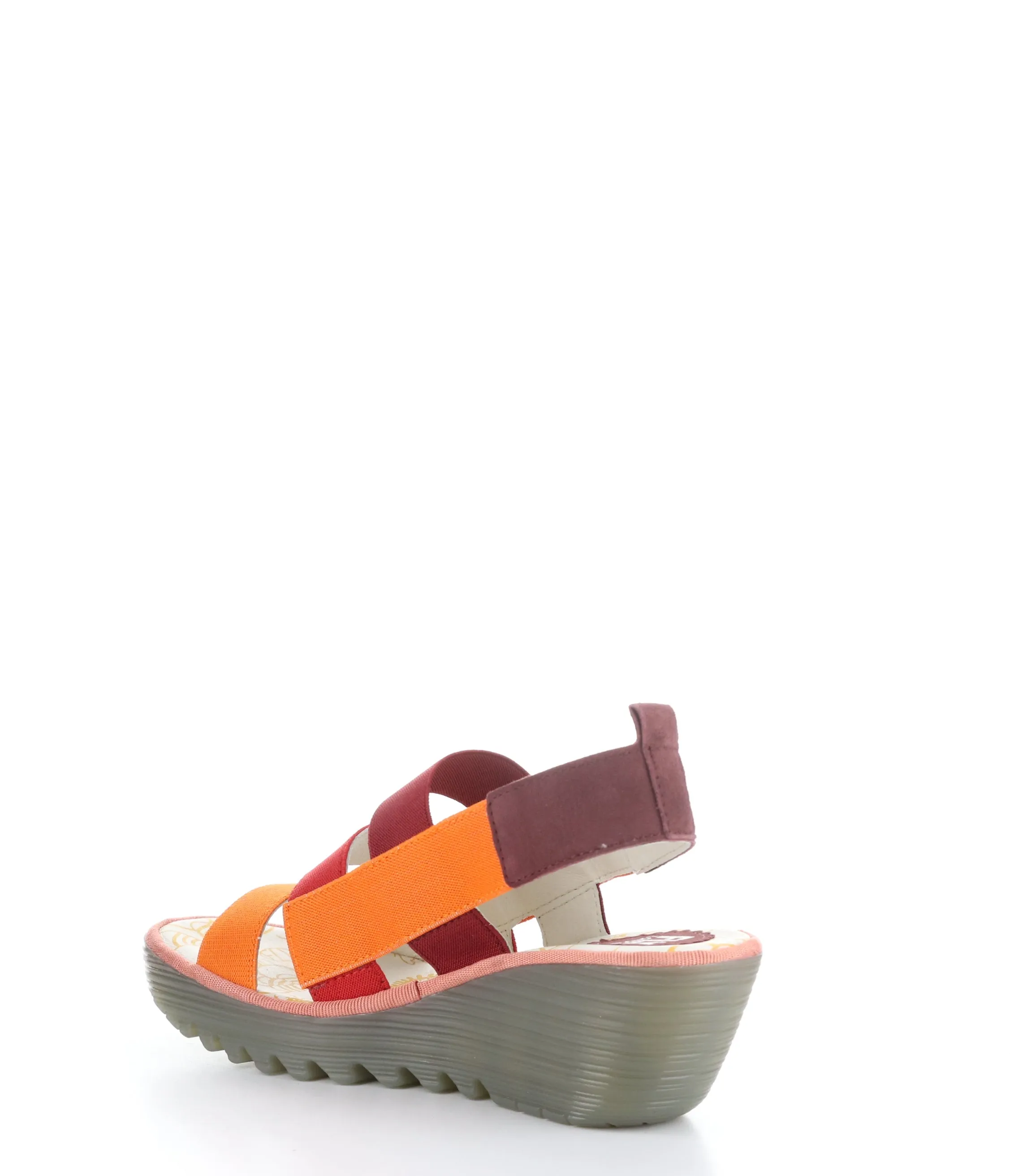 YERY389FLY MULTI RED Round Toe Shoes