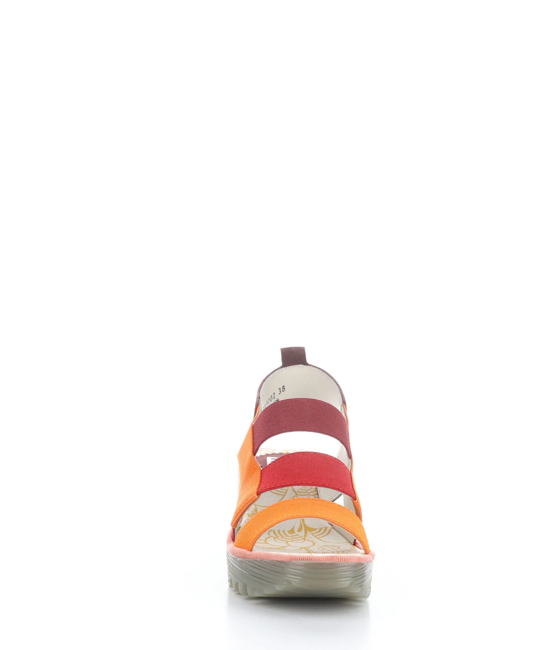 YERY389FLY MULTI RED Round Toe Shoes