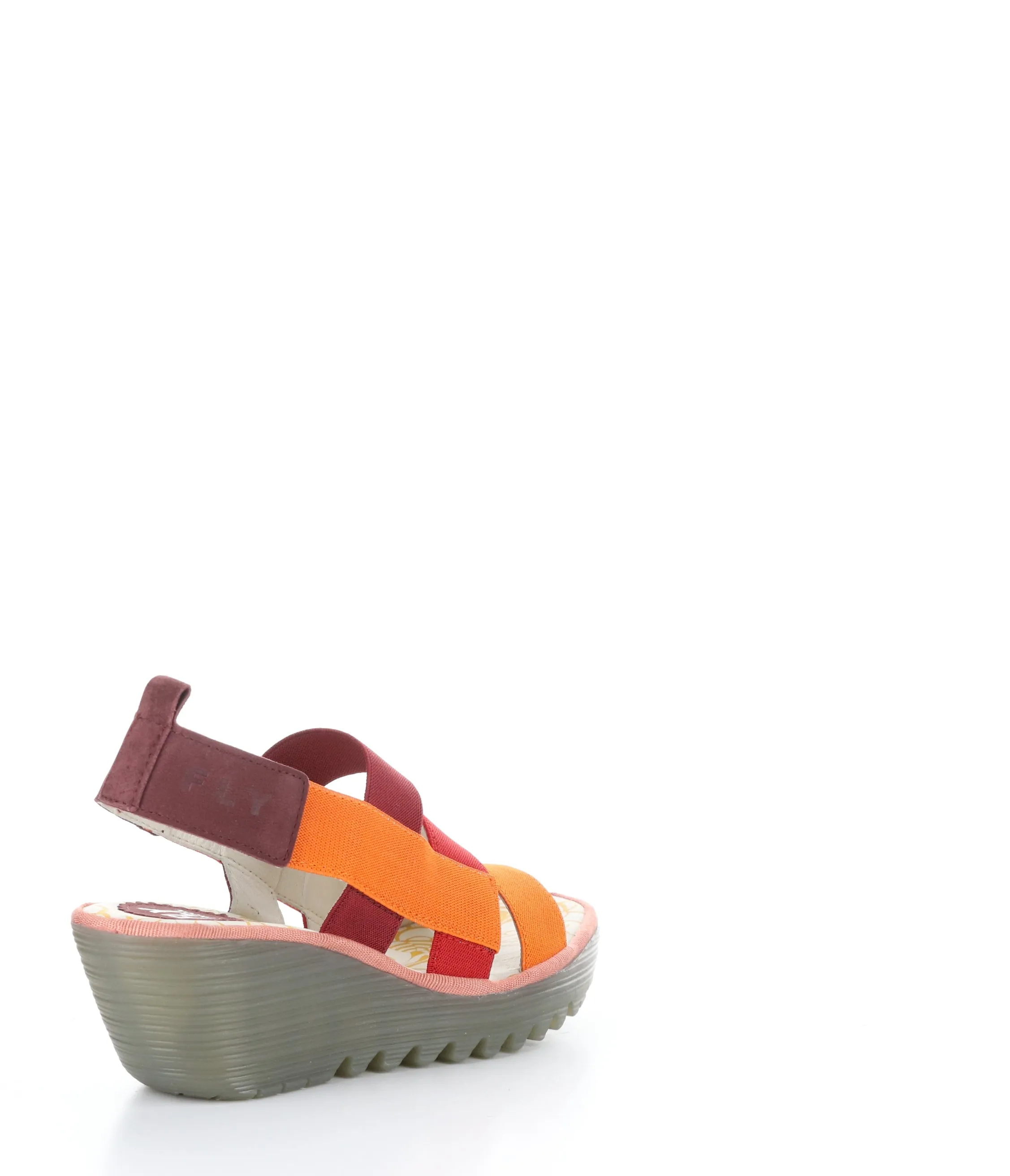 YERY389FLY MULTI RED Round Toe Shoes